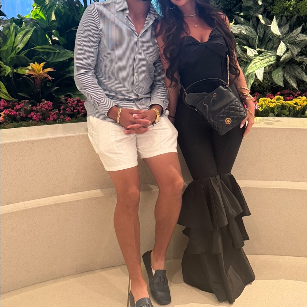 Revolve bellbottom jumpsuit